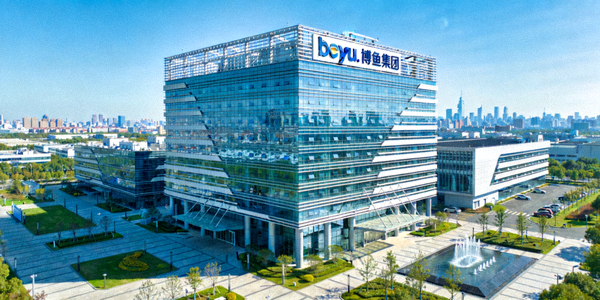 boyu.博鱼集团总部现代化办公楼外景与周边环境